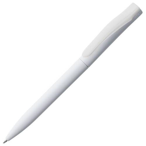 Ручка шариковая Pin, белая фото 2