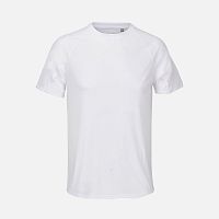 Футболка спортивная унисекс Vortex, белая