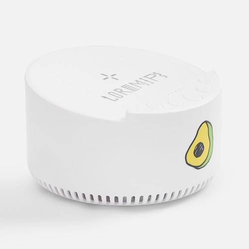 Bluetooth-колонка с беспроводной зарядкой relaxTime, белая фото 13