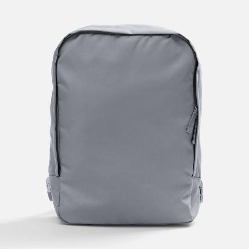 Рюкзак B2, серый с оранжевыми стропами фото 3