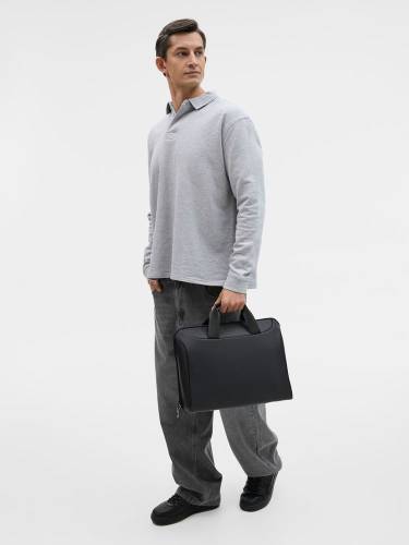 Сумка для ноутбука Storax, черная фото 10 Сумка для ноутбука Storax, черная фото 10