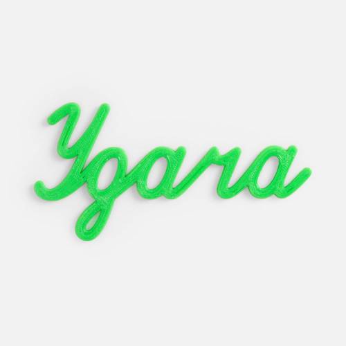 Подвеска Word, 3D-печать на заказ, удача фото 2