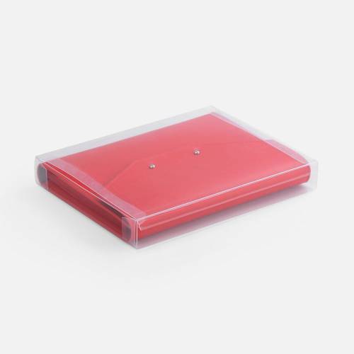 Ежедневник-органайзер Clean Slate, недатированный, красный фото 14