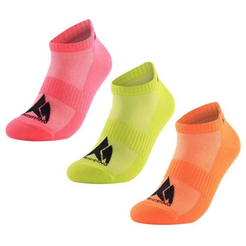 Набор из 3 пар спортивных носков Monterno Sport, розовый, зеленый и оранжевый фото 2