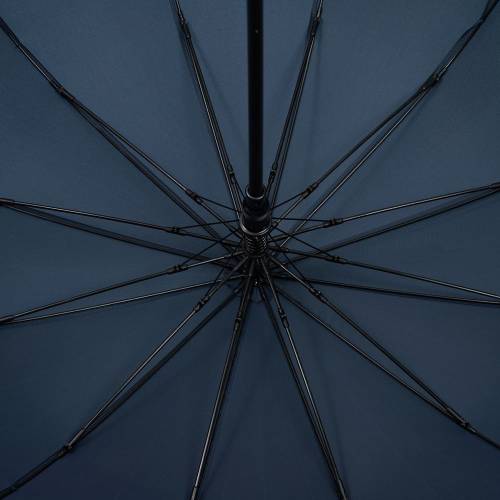 Зонт-трость Abrego, темно-синий фото 4