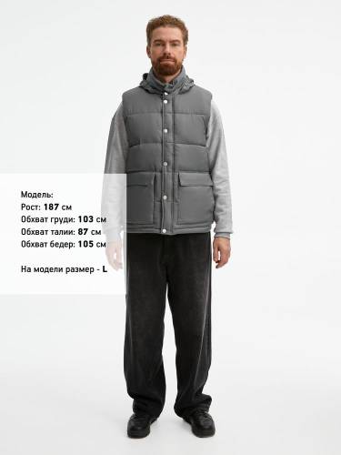 Жилет Ben Mac, серый фото 15