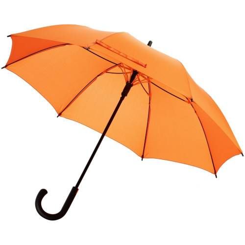 Зонт-трость Undercolor с цветными спицами, оранжевый фото 2