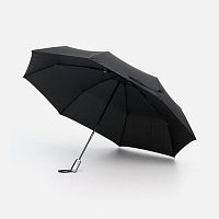 Зонт складной Fiber, черный