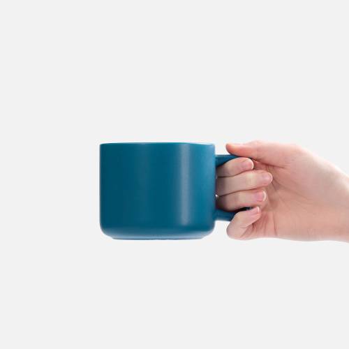 Чашка Jumbo в коробке матовая, морская волна фото 4 Чашка Jumbo в коробке матовая, морская волна фото 4