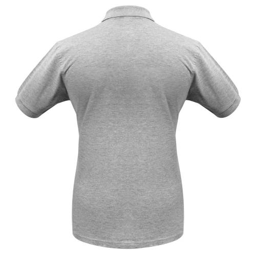 Рубашка поло Heavymill серый меланж фото 3