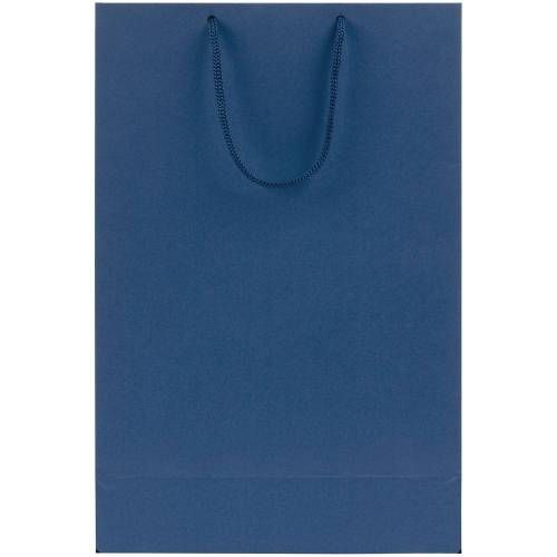 Пакет бумажный Porta M, синий фото 3