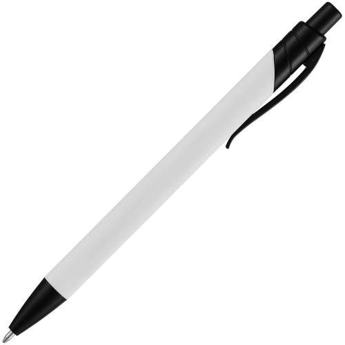 Ручка шариковая Undertone Black Soft Touch, белая фото 4