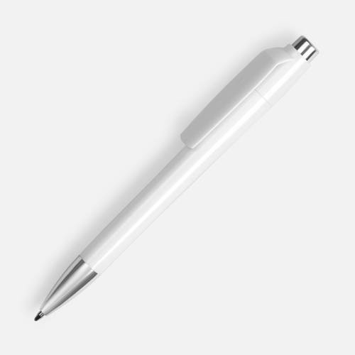 Ручка шариковая Klippa, белая фото 2