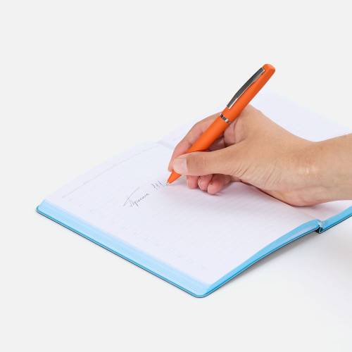 Ручка шариковая Bolt Soft Touch, оранжевая фото 5 Ручка шариковая Bolt Soft Touch, оранжевая фото 5