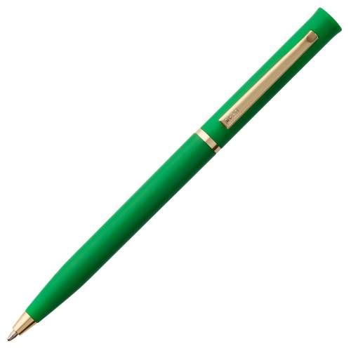 Ручка шариковая Euro Gold, зеленая фото 4