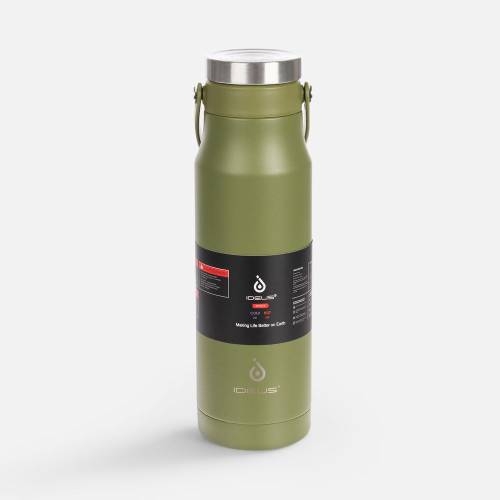 Термобутылка Tateyama, зеленая фото 8