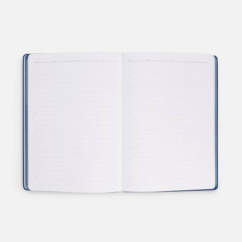 Ежедневник Flexpen Shall, недатированный, синий фото 9