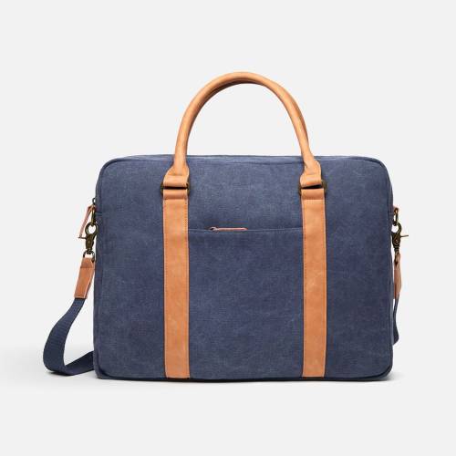 Сумка для ноутбука Bosler, синяя фото 3 Сумка для ноутбука Bosler, синяя фото 3