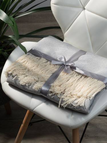 Плед «Сенеж», серый фото 8