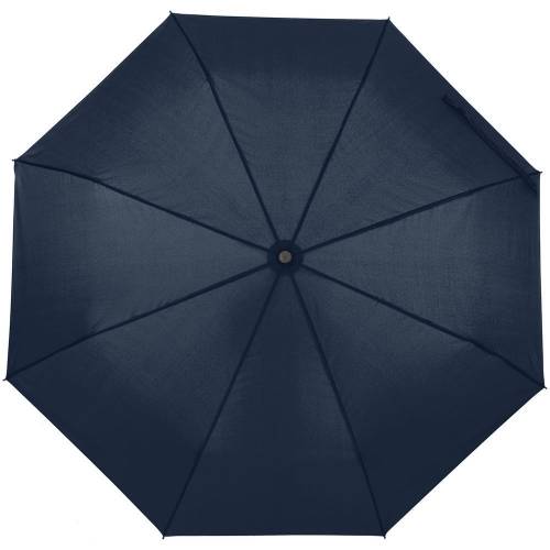 Зонт складной Monsoon, темно-синий фото 2