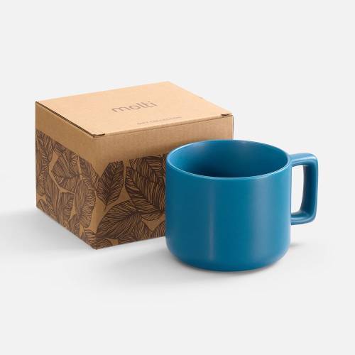 Чашка Jumbo в коробке матовая, морская волна фото 2 Чашка Jumbo в коробке матовая, морская волна фото 2