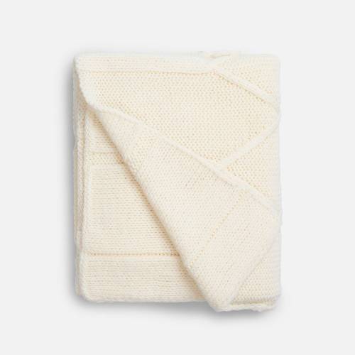 Плед Curve Verve, молочно-белый фото 3 Плед Curve Verve, молочно-белый фото 3