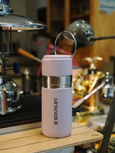 Термобутылка Go Quick Flip 470, розовая фото 5