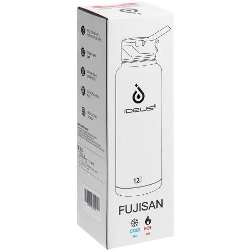 Термобутылка Fujisan 2.0, белая (молочная) фото 4
