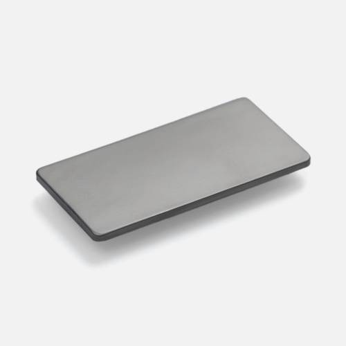Значок Magnet Matto, серебристый глянцевый фото 3