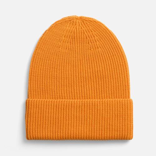 Шапка Nobilis Mono, оранжевая (абрикос) фото 2 Шапка Nobilis Mono, оранжевая (абрикос) фото 2