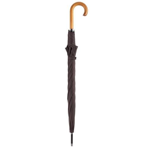Зонт-трость Classic, коричневый фото 5