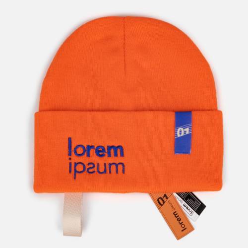 Шапка Urban Flow, оранжевая фото 13 Шапка Urban Flow, оранжевая фото 13