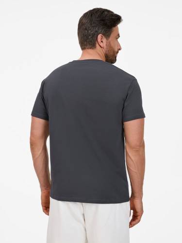 Футболка унисекс T-Bolka 200, темно-серая (графит) фото 7