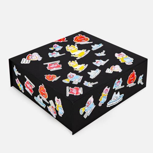 Наклейки бумажные Sticker Pack на заказ, S фото 9