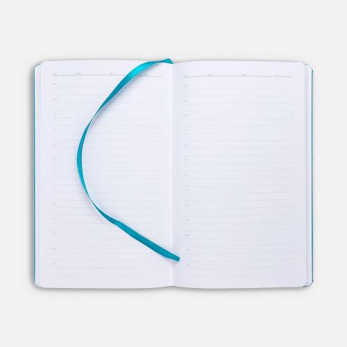 Ежедневник Nova Metal, недатированный, бирюзовый фото 7