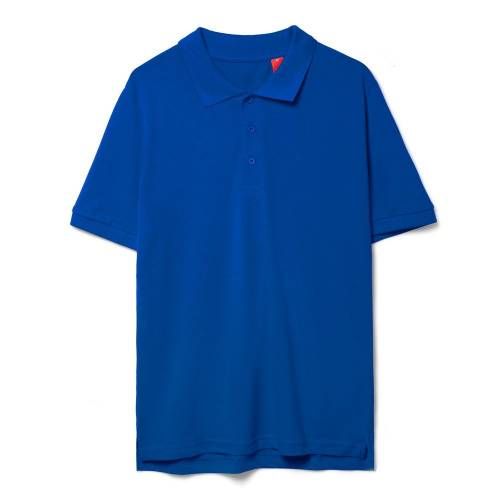 Рубашка поло мужская Adam, ярко-синяя фото 2